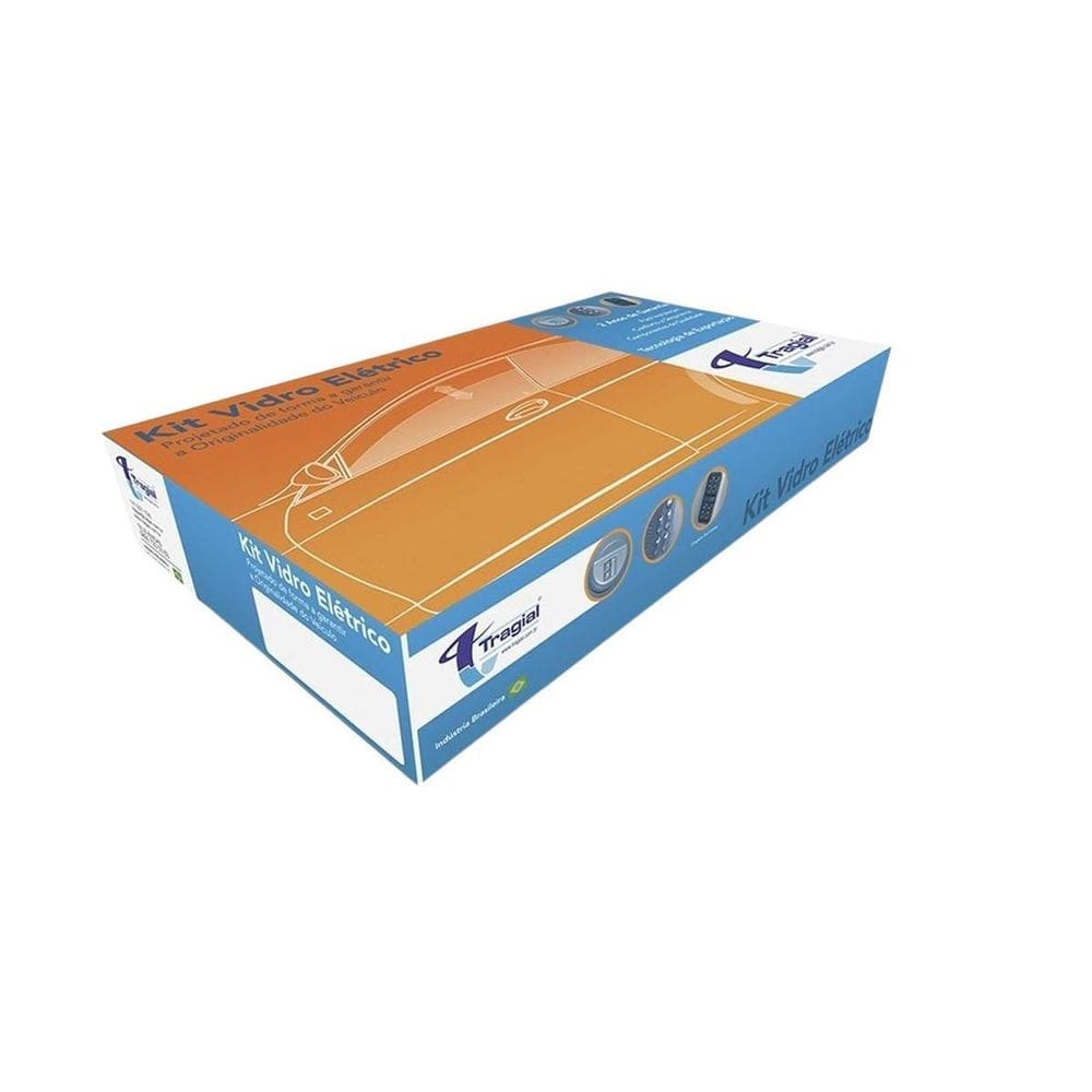 Kit Vidro Elétrico Tragial Ágile 2011-2014 4 Portas Completo