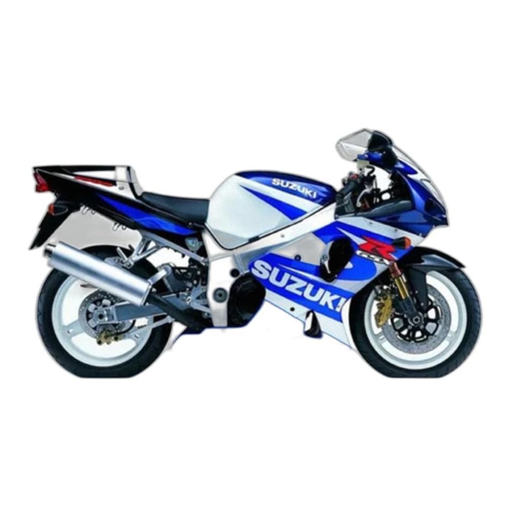 Adesivos Decorativos Suzuki Gsxr Azul E Branca