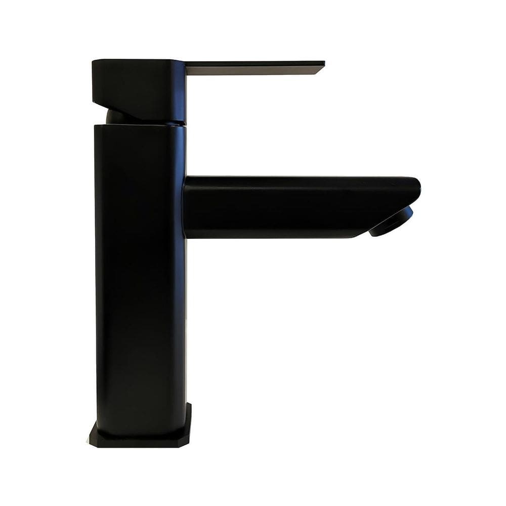 Torneira De Banheiro Monocomando Bica Baixa Preta Rta 81