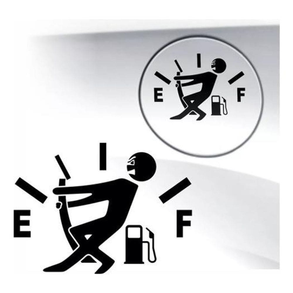 Adesivo Carro Bomba De Combustível Gasolina Universal Bmbg