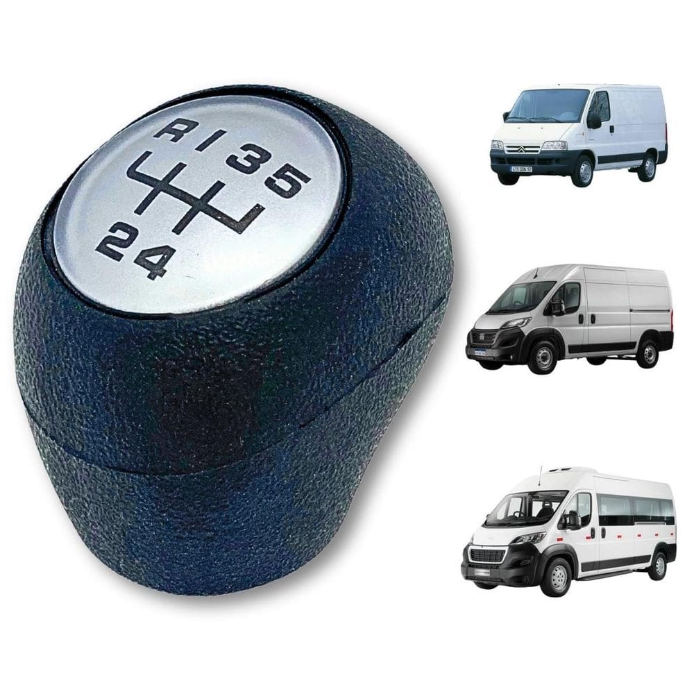 Bola Cambio Ducato Boxer Jumper 03/17 Com Emblema - Preta