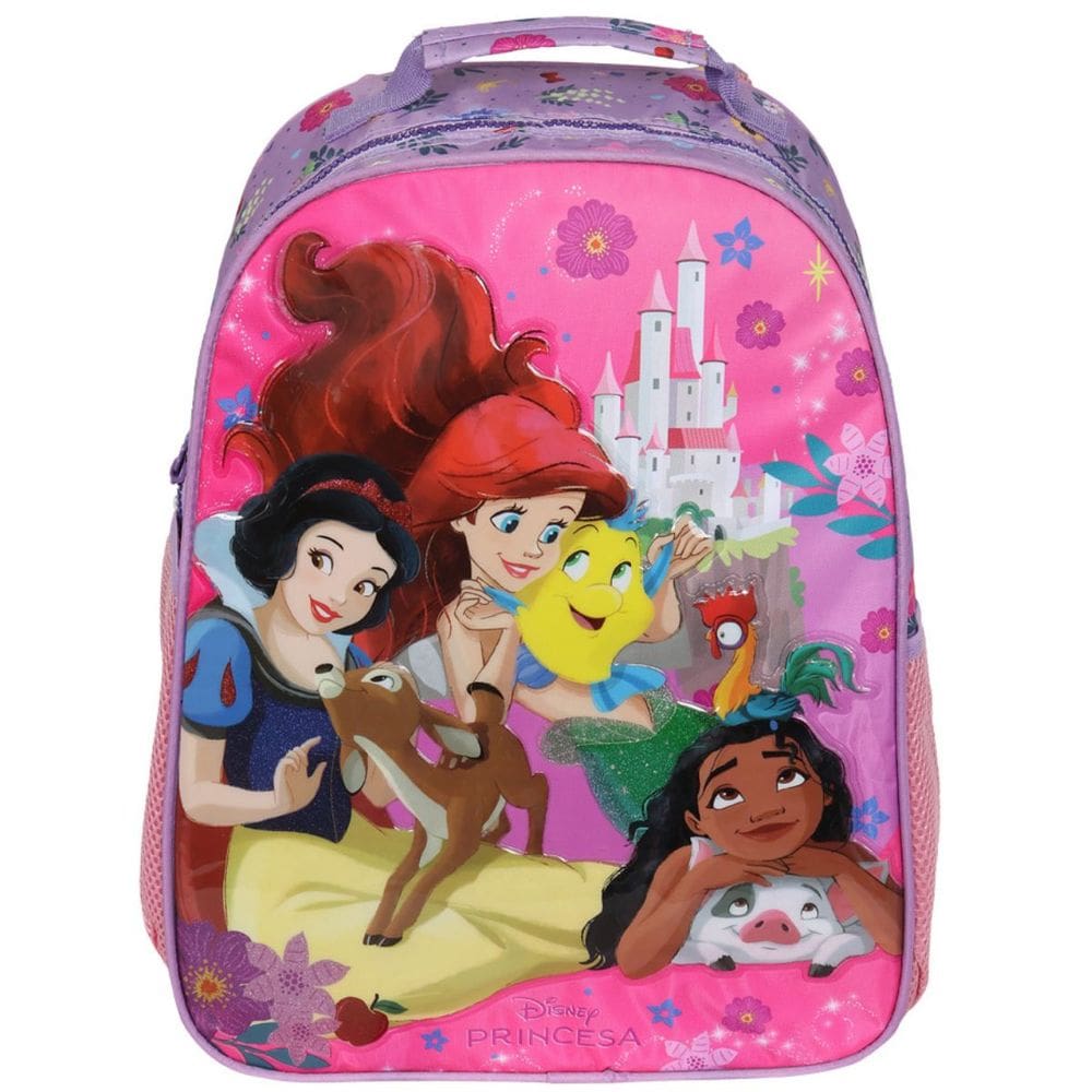 Mochila Princesas Disney Infantil Escolar 2026 Oficial Xeryu