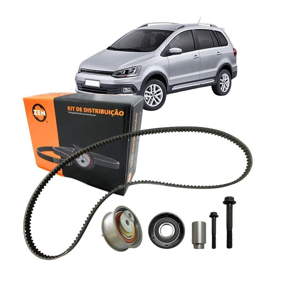 Kit Polia Tensor Correia Dentada Para Spacecross 1.6 Após 15