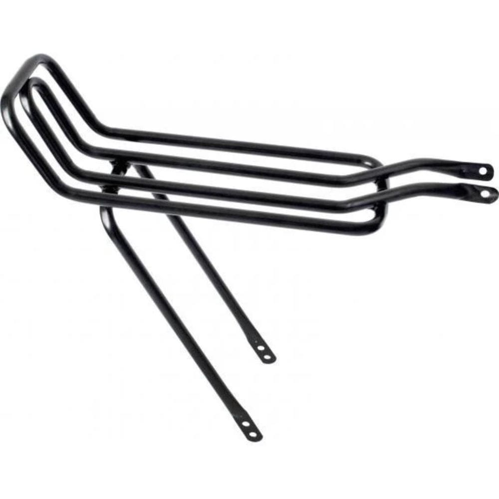 Bagageiro Aro 26 Articulado Rabetão Em Aço Reforçado - Preto