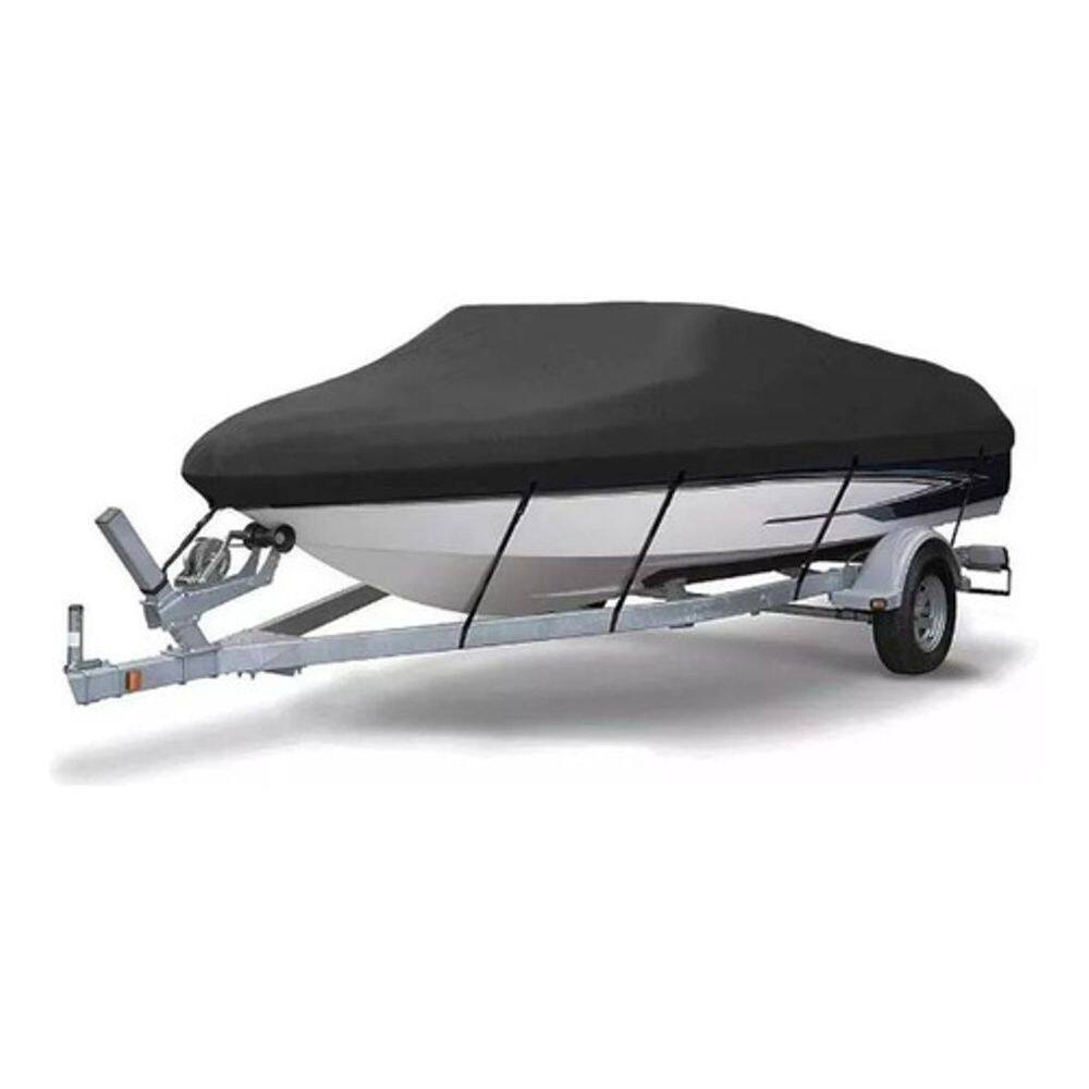 Capa Para Lancha Triton 200 Capota Baixa- Rip Stop Preto