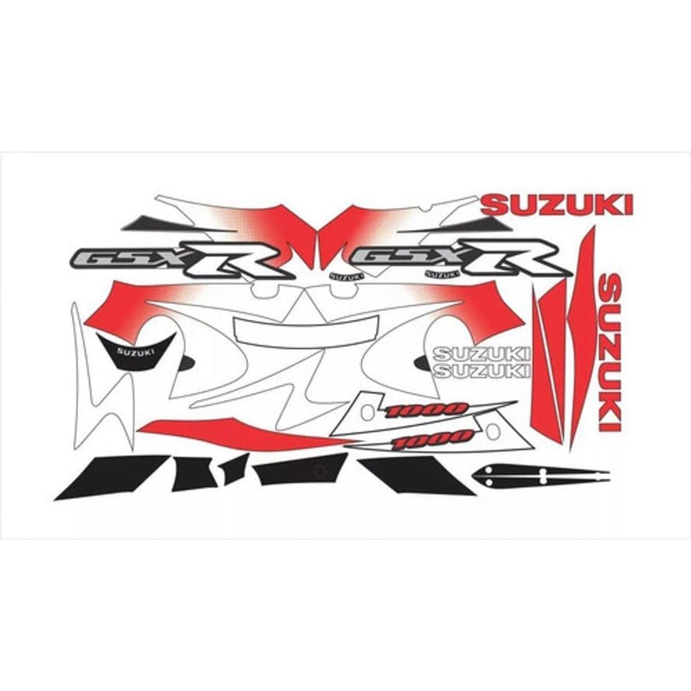 Kit Adesivos Suzuki Gsxr 1000