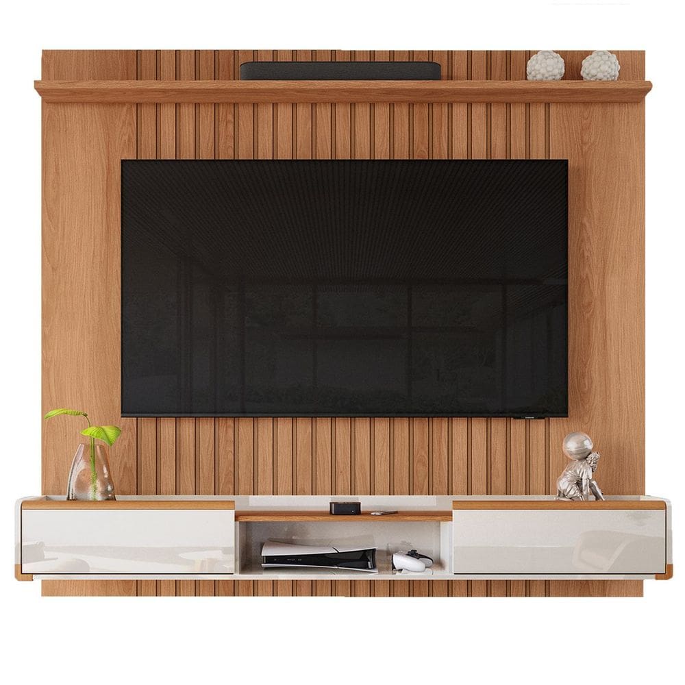 Rack Bancada com Painel 100% MDF para Tv de até 70” Ases