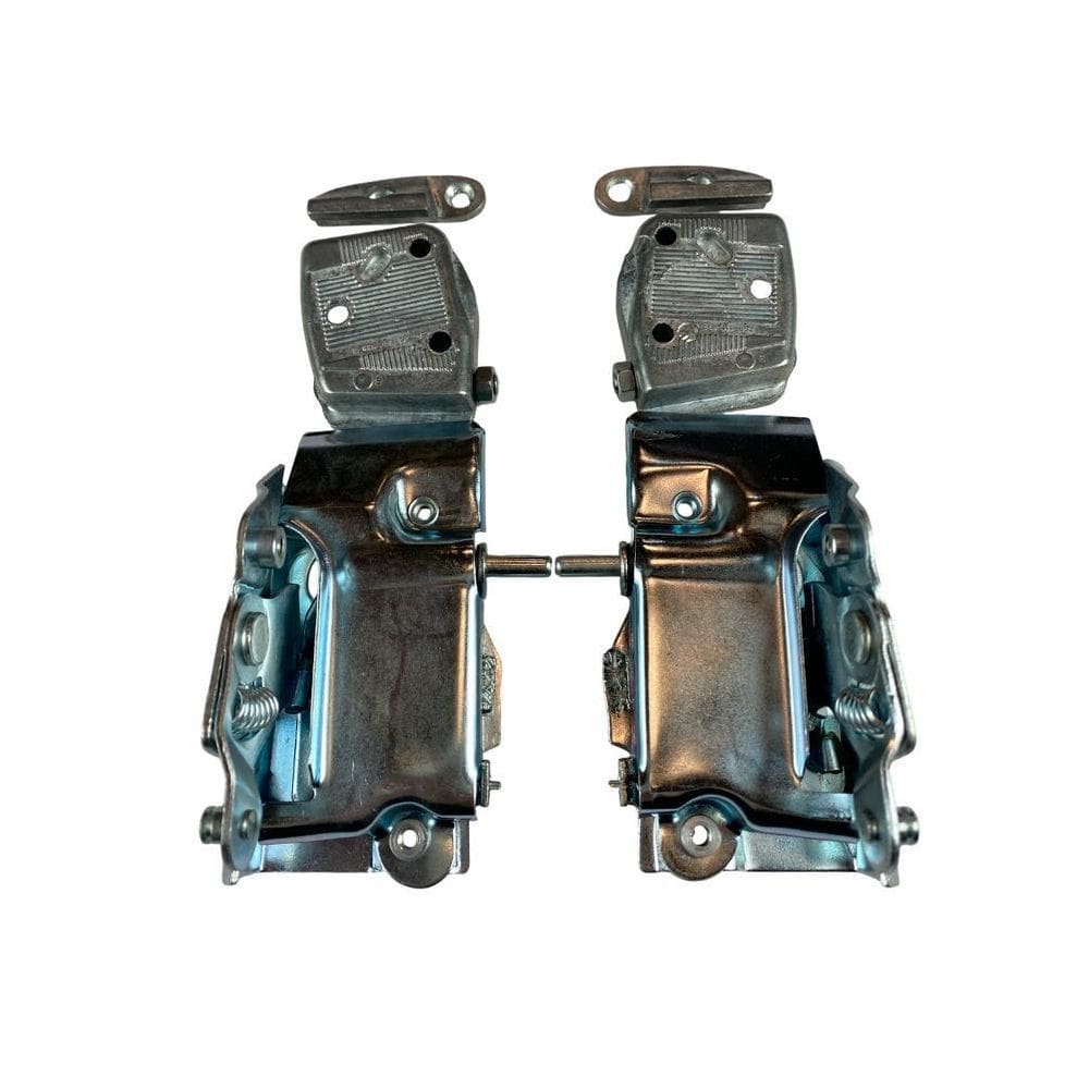 Kit Fechadura Batente Guia De Porta E Cabo Fecho Capô Fusca