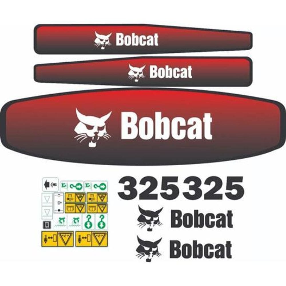 Kit Adesivos - Bobcat 325