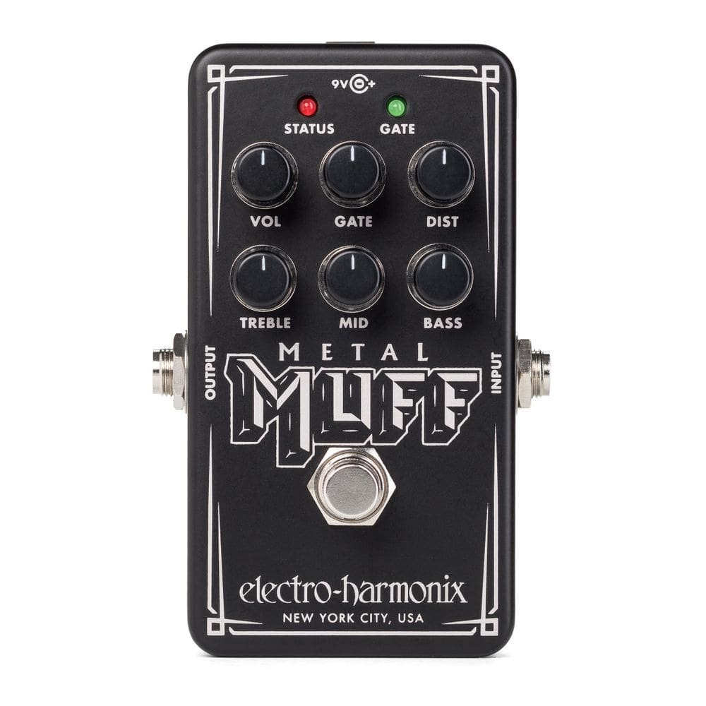 Pedal de distorção de guitarra elétrica Electro-Harmonix Nano Metal Muff
