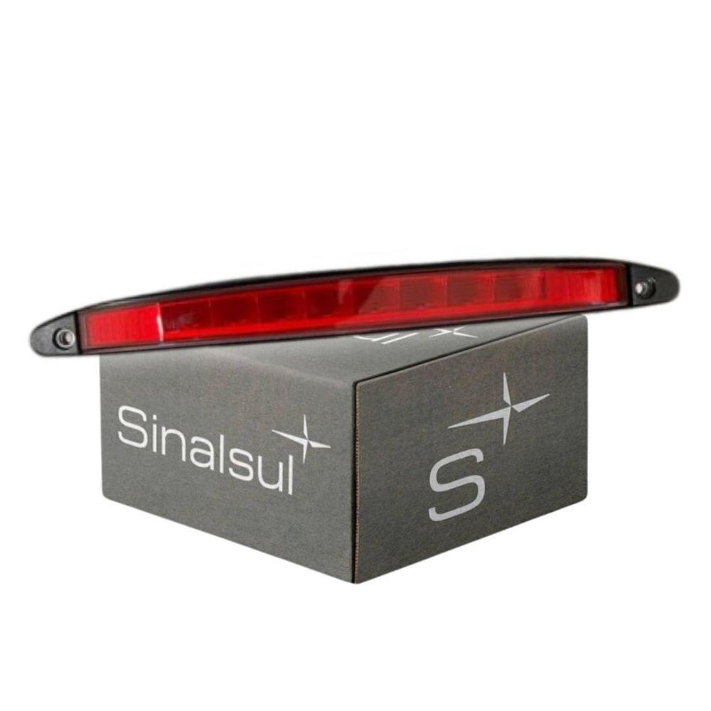 Lanterna Brake Light Led Bivolt Vermelho Ônibus Universal