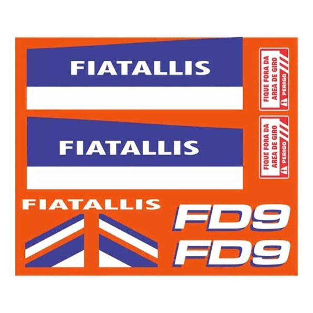 Kit Adesivos Fiatallis Fd9