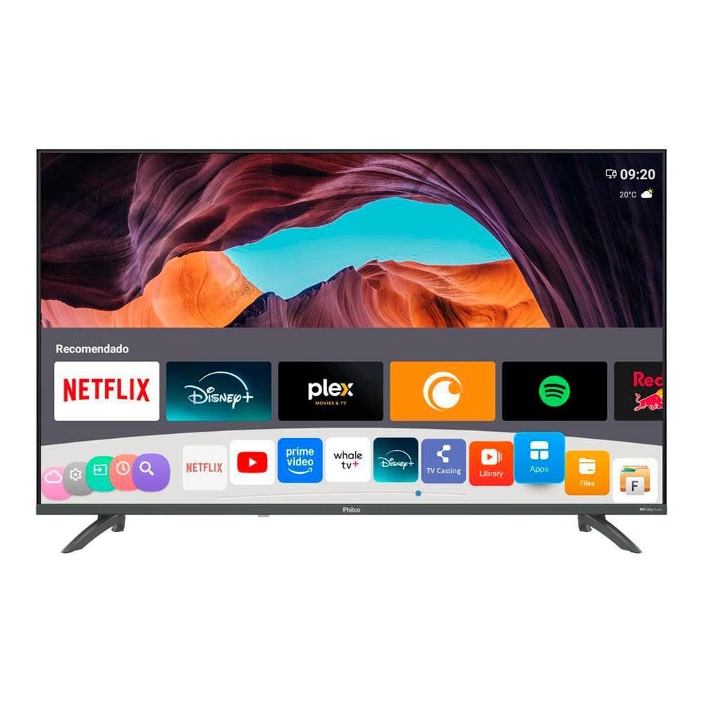 Smart Tv Led 43” P43EAB Philco Preto Bivolt