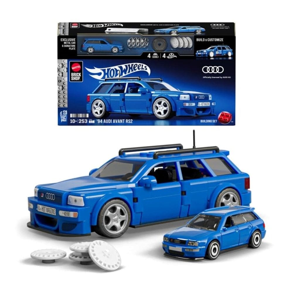 Hot Wheels Construção Speed `94 Audi Avant Rs2 - Mattel