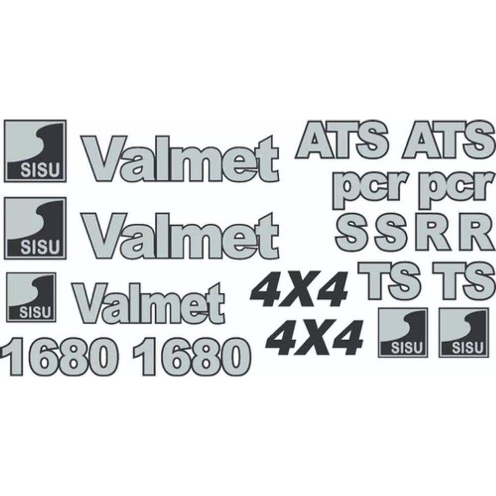 Kit Adesivos - Valmet Sisu 1680 4X4