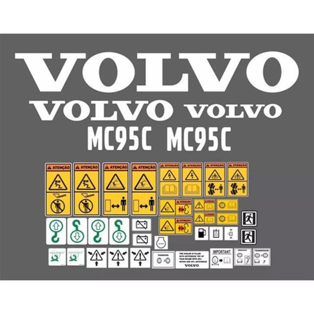 Kit Adesivos Volvo Mc95C