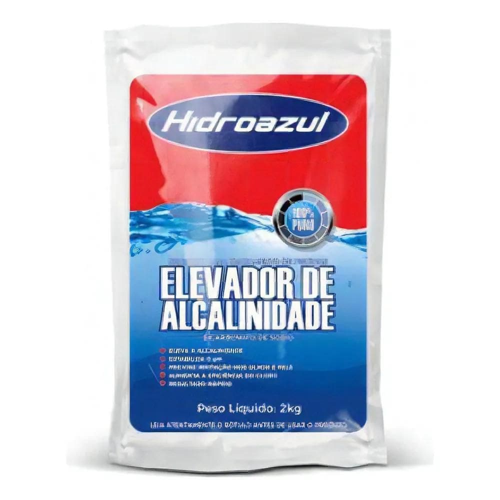 2X Elevador De Alcalinidade E Ph Estável Hidroazul - 2Kg