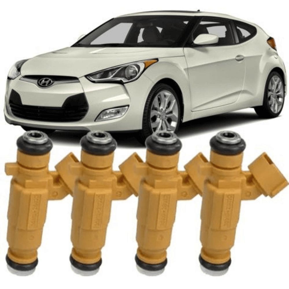 MP - Kit 4 Bico Injetor Veloster 1 6 16V Gaso