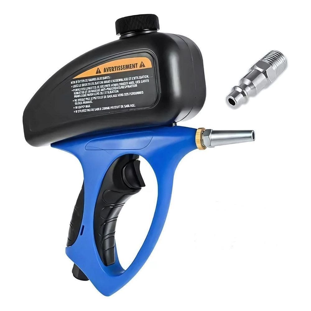 Máquina De Jateamento Areia Pneumática Portátil 510Ml 90Psi