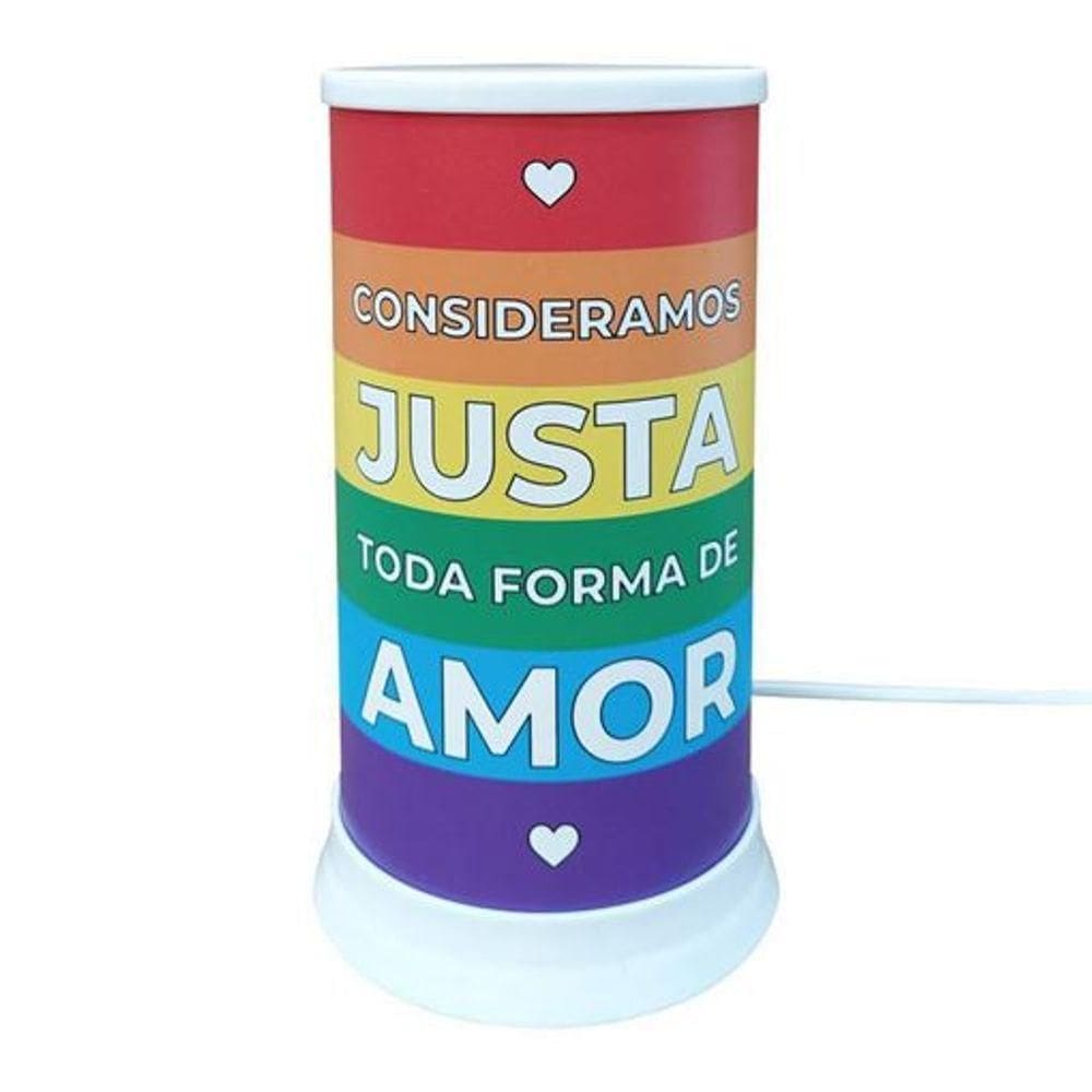 Luminária De Mesa Hug Toda Forma De Amor