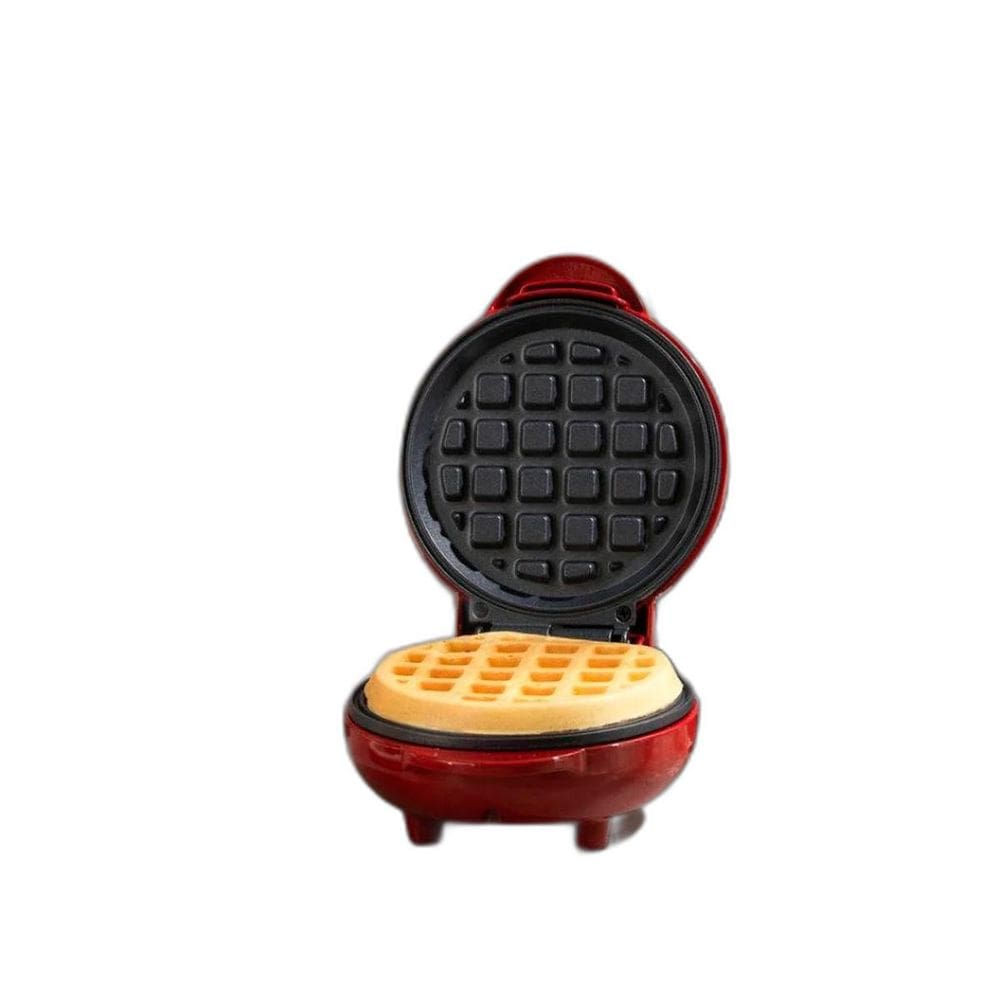 Mini Waffle Máquina Antiaderente Ideal Waffles Leves 110V
