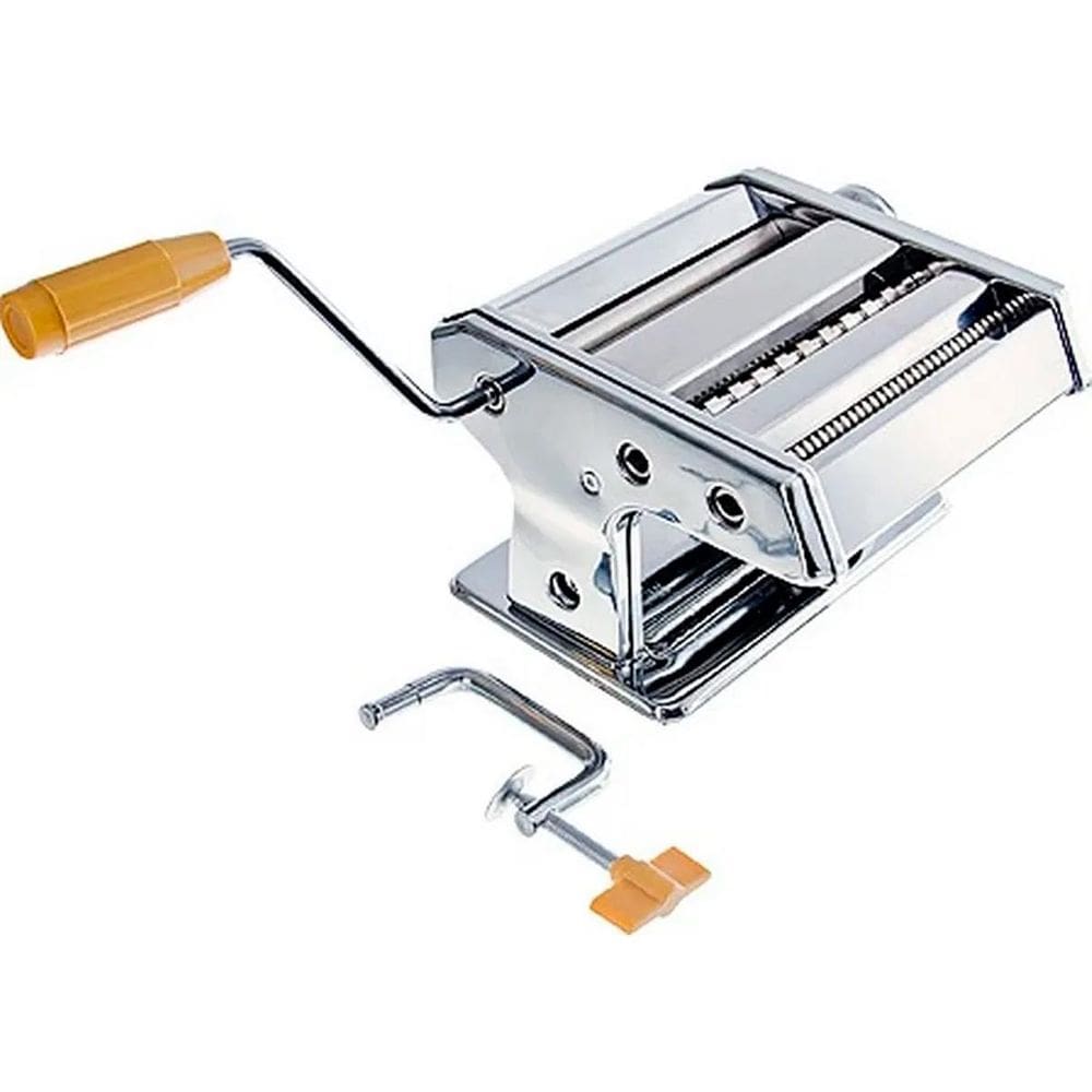 Maquina De Macarrão Tipos Prateado Manual Cortador