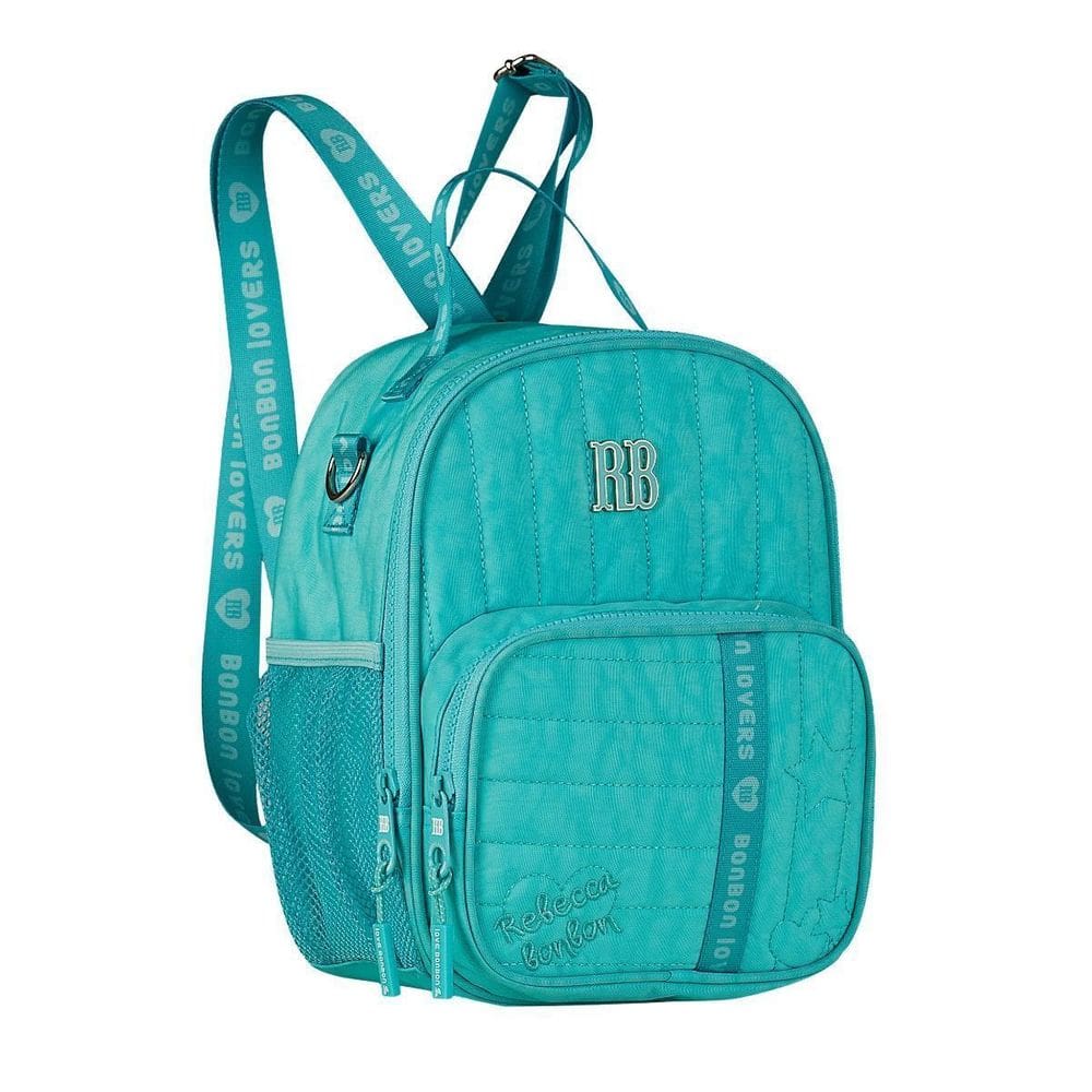 Lancheira Bolsa Transversal Térmica Rebecca Bonbon - Azul