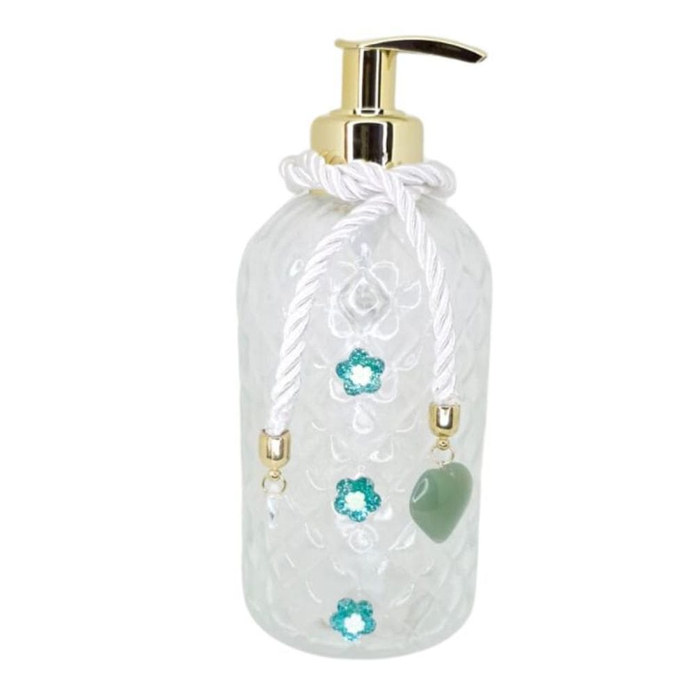 MP - Saboneteira Com Pedra Natural Feng Shui