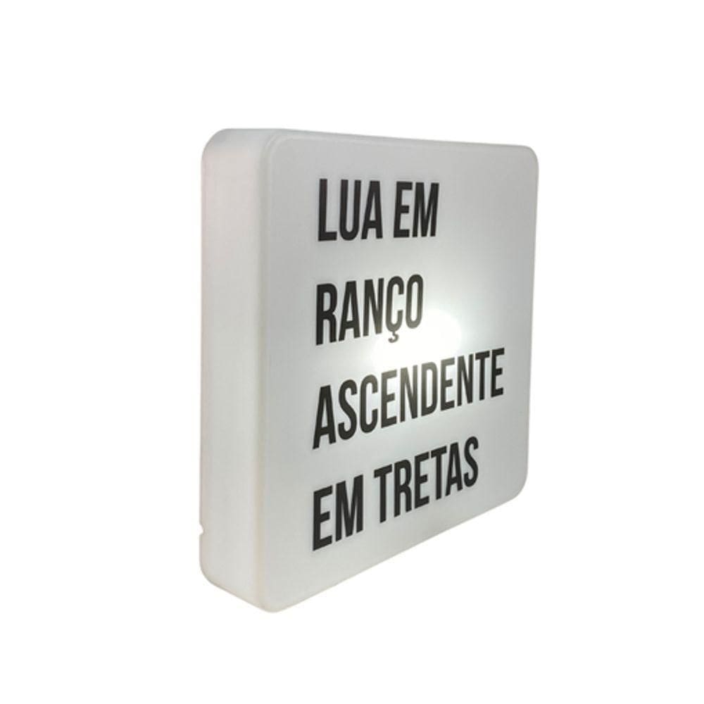 Luminária Box Slim Dupla Do Caos Usb