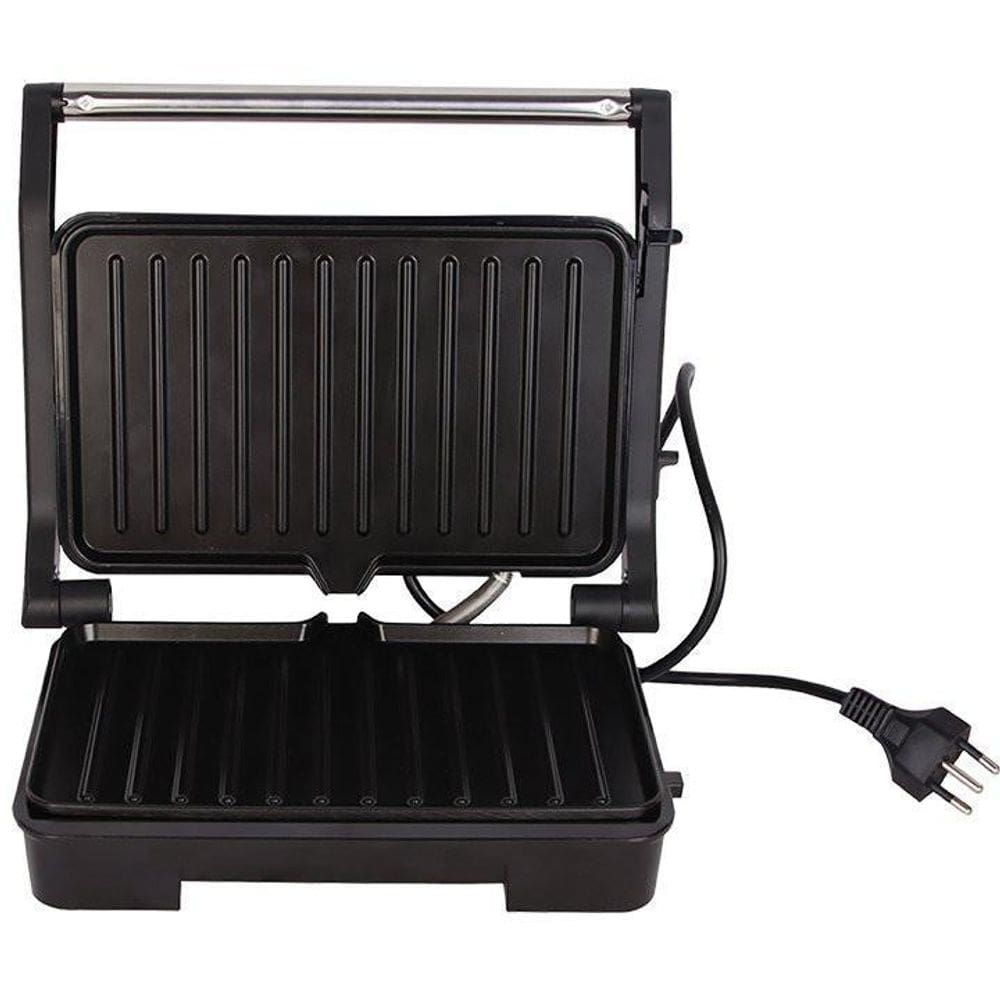 Sanduicheira Elétrica Grill 1000W 127V - Inox