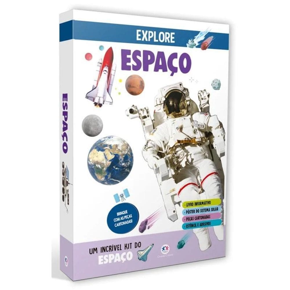 Livro Explore - Espaço - Ed. Ciranda Cultural
