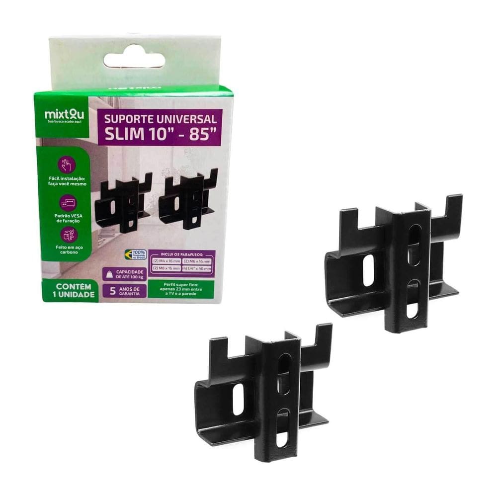 Suporte Ultra Slim Plus Tv Qled Todos Modelos Do Mercado