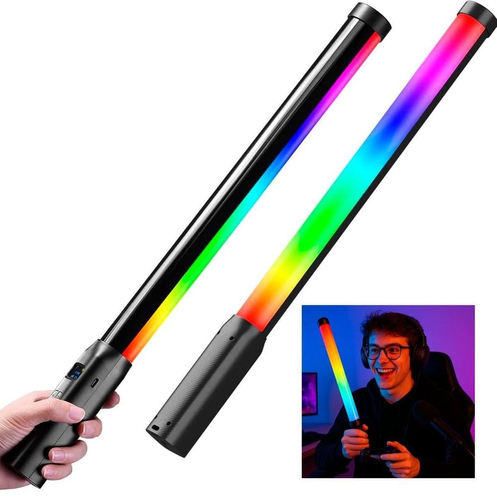 Bastão Led Iluminador Colorido Para Criar Atmosfera