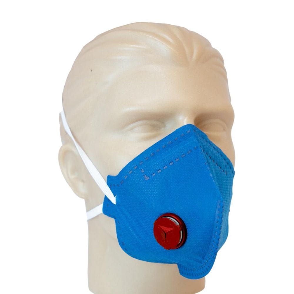 Máscara Respirador Descartável Pro Com Válvula Pff1