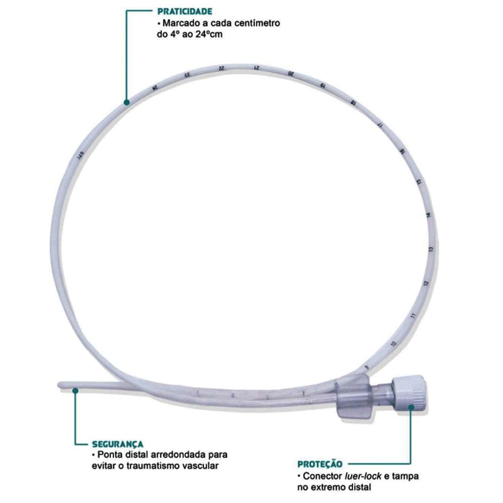 Cateter Umbilical Arterial 3,5Fr