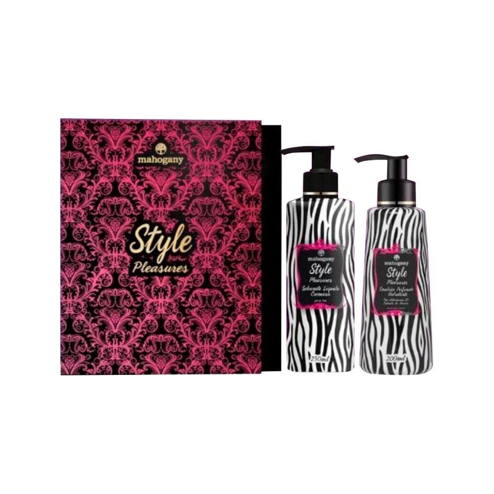 Mahogany Kit Style Pleasures Sab Liq 250Ml+ Hidratante 200Ml