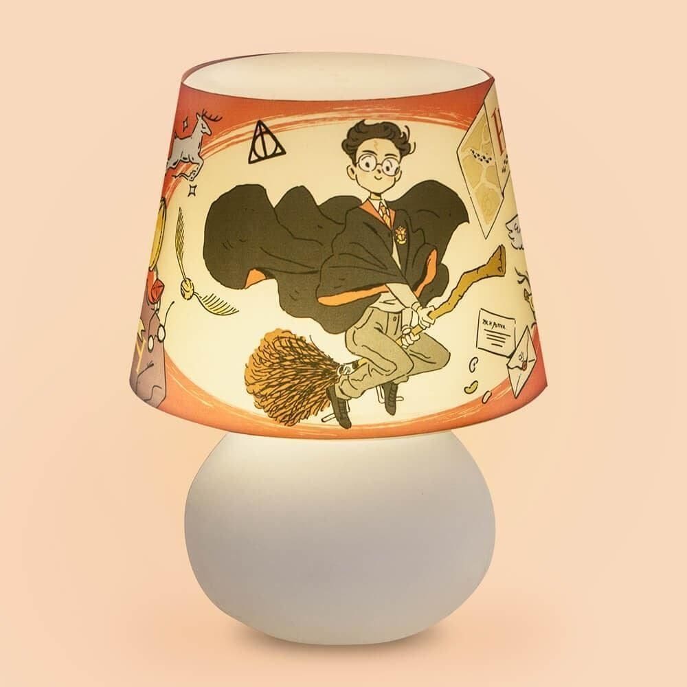 Luminária Abajur De Mesa Harry Potter