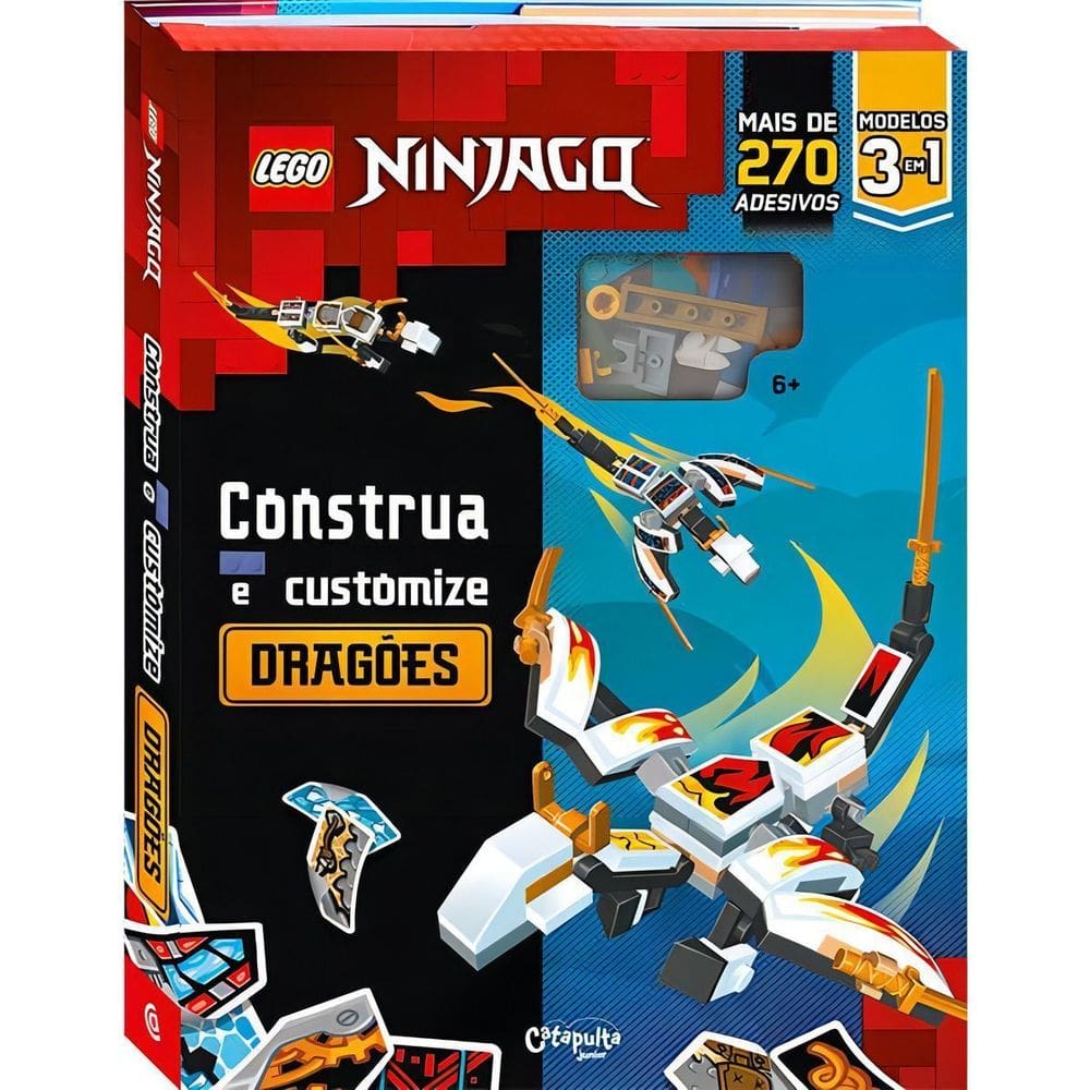 Lego Ninjago - Construa e Customize - Dragões