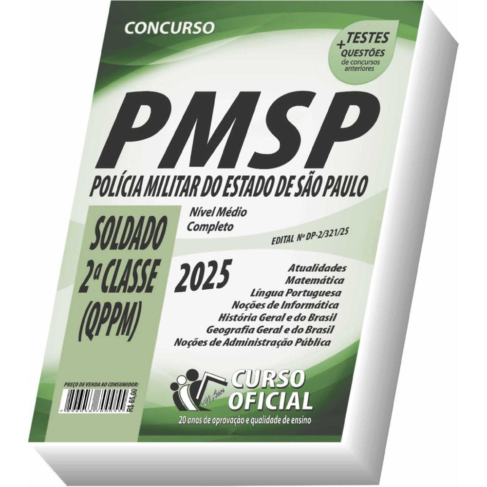Apostila Pm-Sp - Soldado - 2 Classe  Qppm