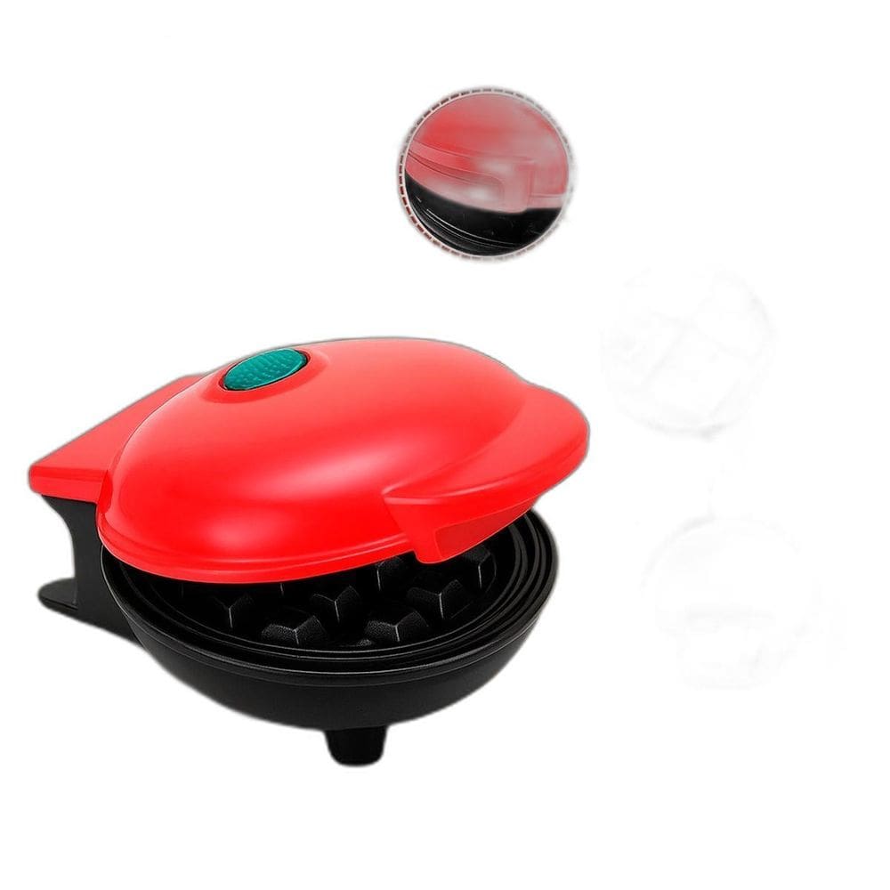 Mini Waffle Máquina Pequena Rápida E Muito Funcional 110V