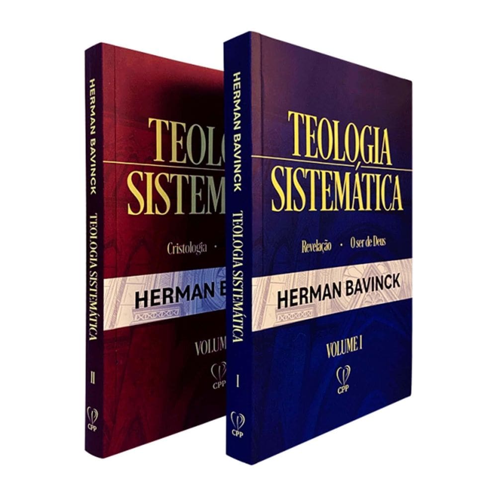 Box Teologia Sistemática Herman Bavinck 2 Volumes Brochura