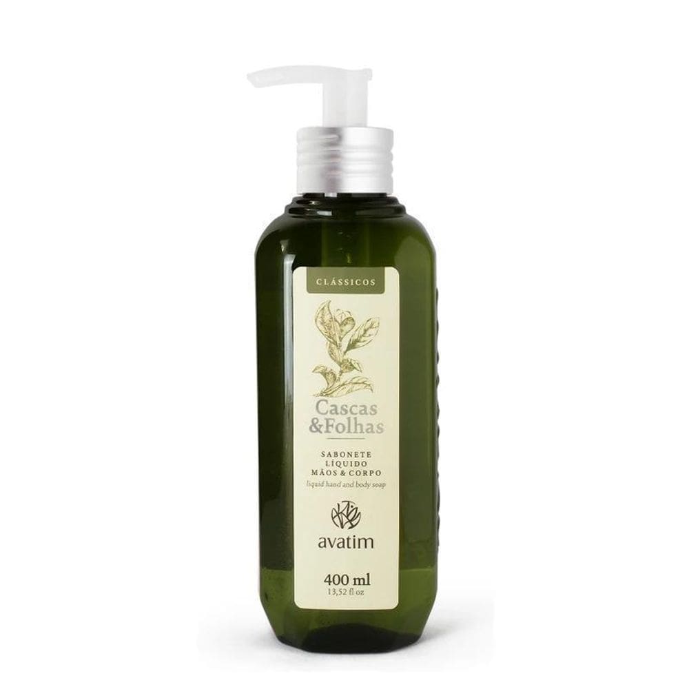 Sabonete Liquido Cascas E Folhas 400Ml