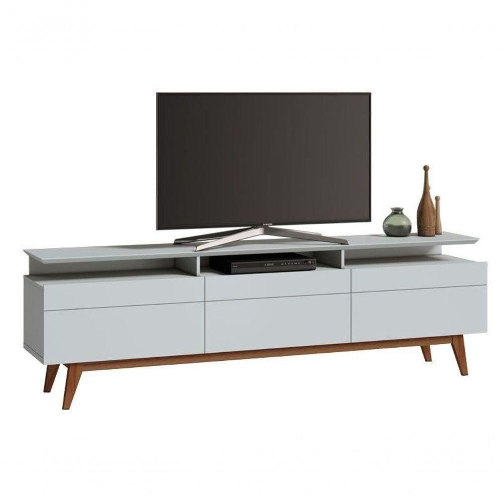 Rack Classic +3g 2.2 Branco Acetinado - Imcal Móveis