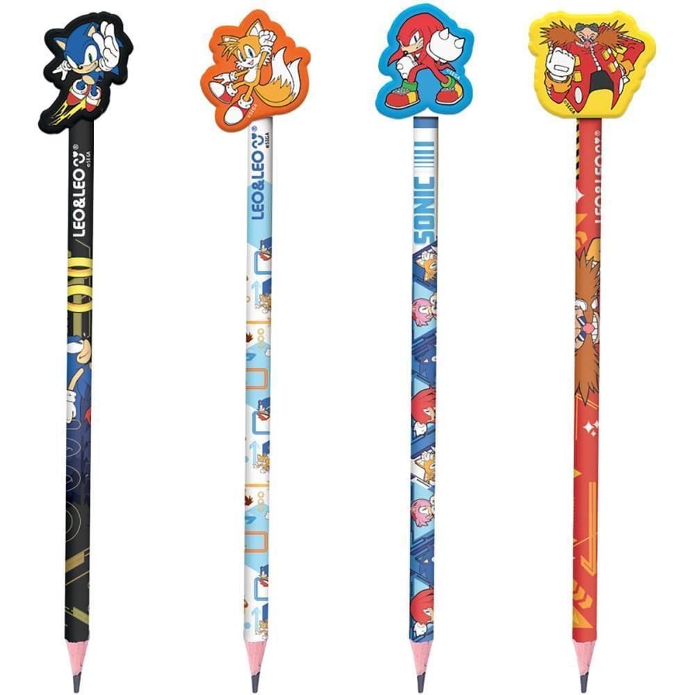 MP - Lapis Preto Redondo Decorado Sonic C Bor