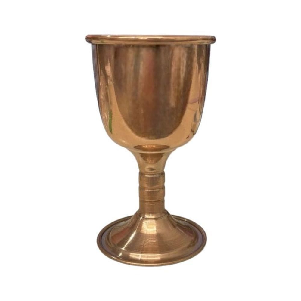 MP - Ca lice Ritual Em Alumi nio Pintado 14Cm