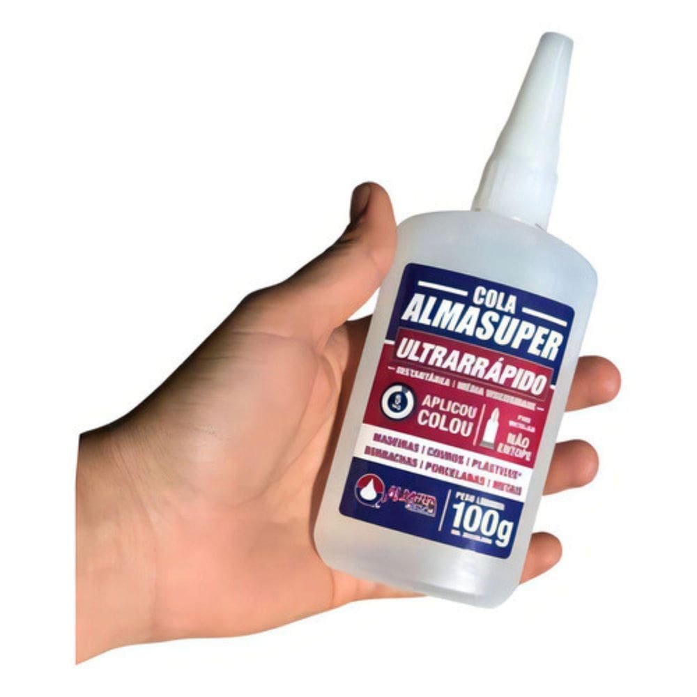 Cola Instantânea Ultrarrápida Almasuper 100G