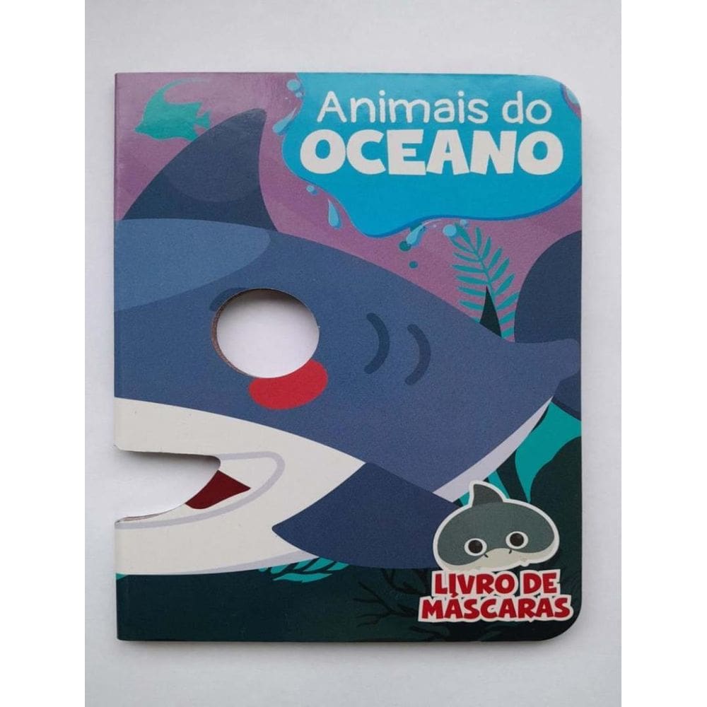 Livro De Mascaras Animais Do Oceano