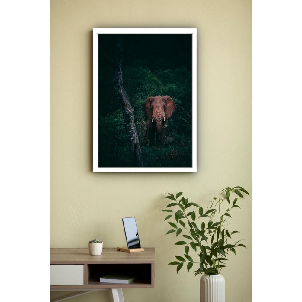MP - Quadro Decorativo Fotografia Elefante Fl