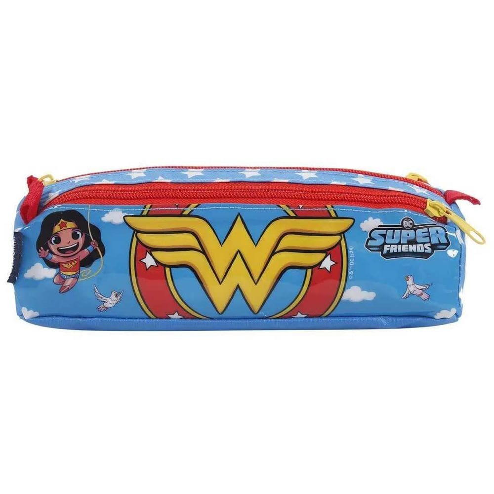 Estojo Triplo Soft Wonder Woman Dermiwil