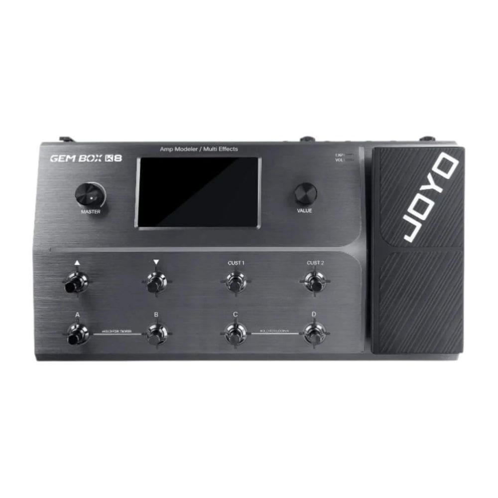 Pedaleira Multiefeitos Ir Para Guitarra Joyo Gem Box K8